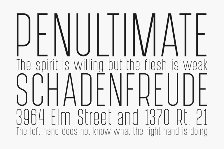 Post Scriptum Fonts Shmonts