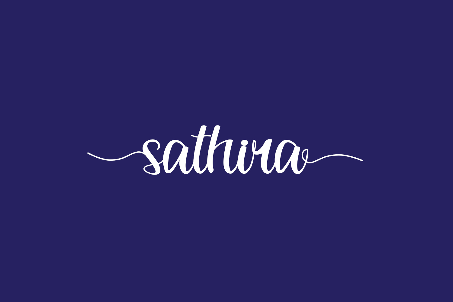 Sathira Free Font