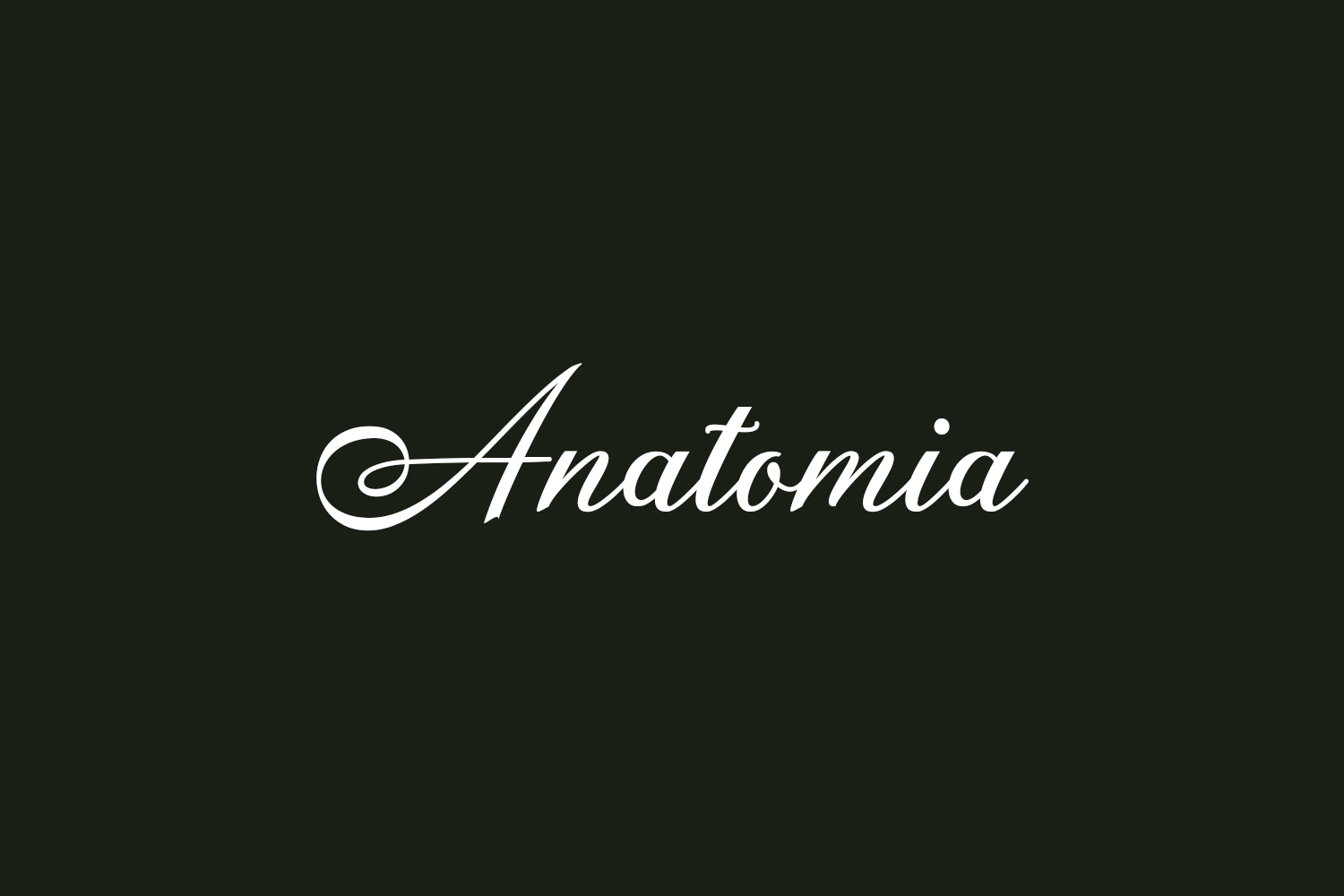 Anatomia Free Font