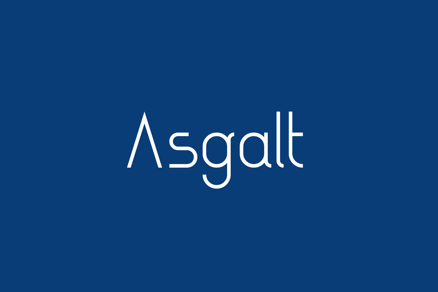 Asgalt Free Font