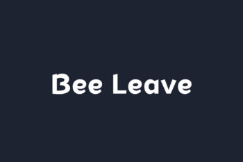 Bee Leave Free Font
