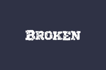 Broken Free Font