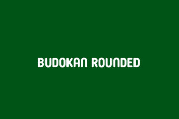 Budokan Rounded Free Font