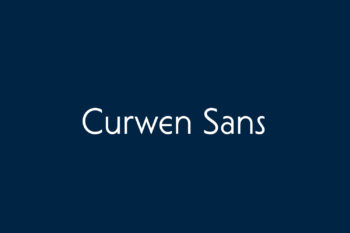 Curwen Sans Free Font