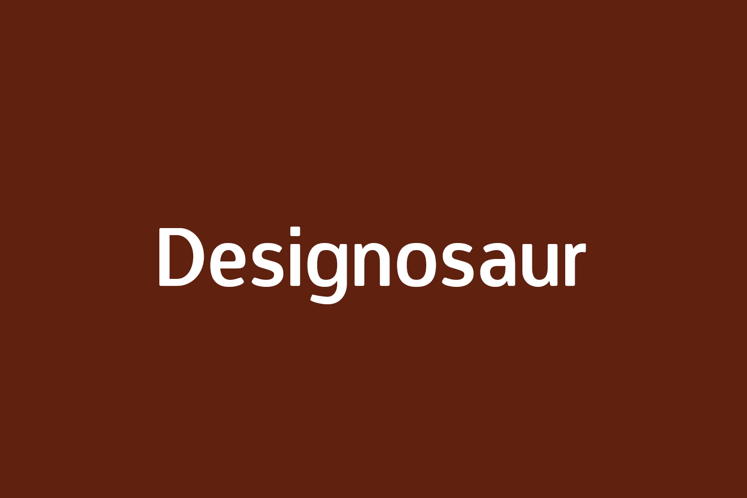 Designosaur Free Font