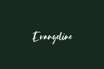 Evangeline Free Font