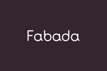 Fabada Free Font