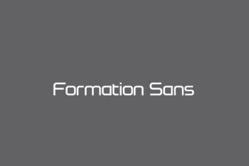 Formation Sans Free Font