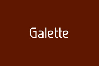 Galette Free Font