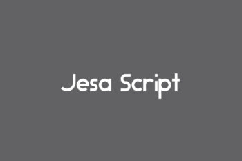 Jesa Script Free Font
