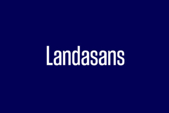 Landasans Free Font