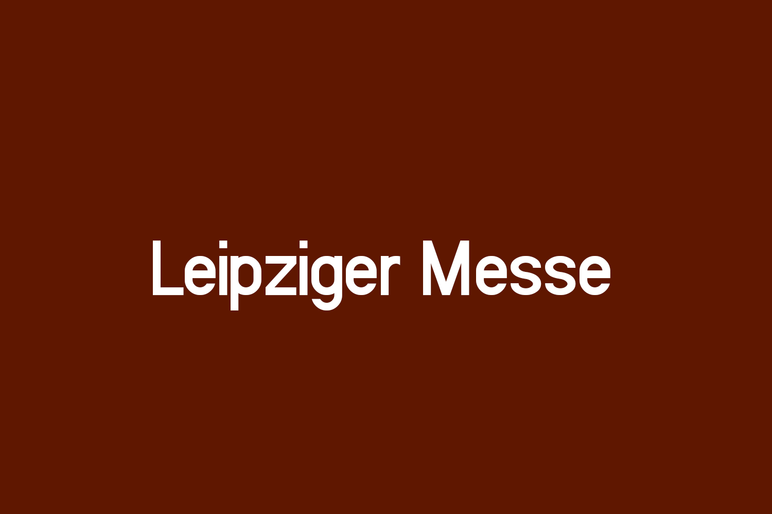 Leipziger Messe Free Font