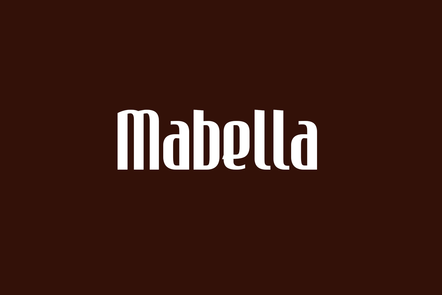 Mabella Free Font