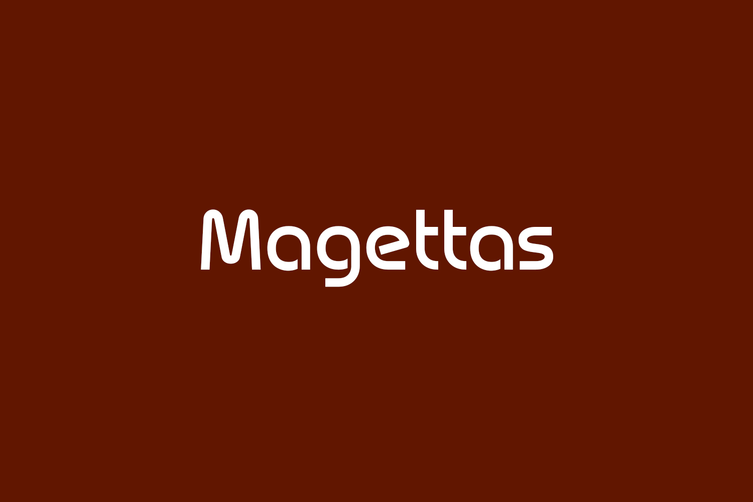 Magettas Free Font
