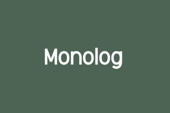 Monolog Free Font