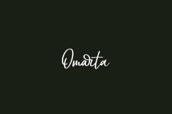 Omarta Free Font