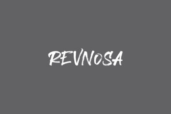 Revnosa Free Font