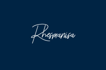 Rhesmanisa Free Font