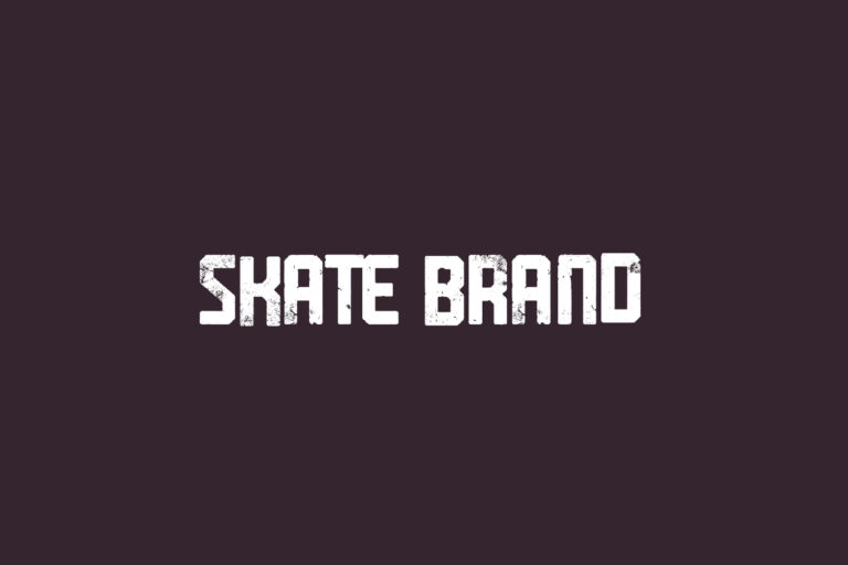 Skate Brand Fonts Shmonts