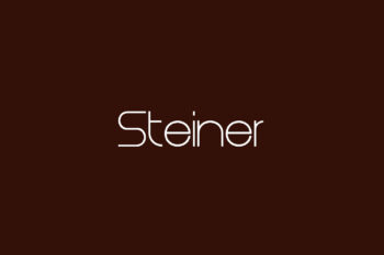 Steiner Free Font