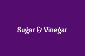 Sugar & Vinegar Free Font