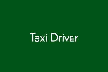Taxi Driver Free Font