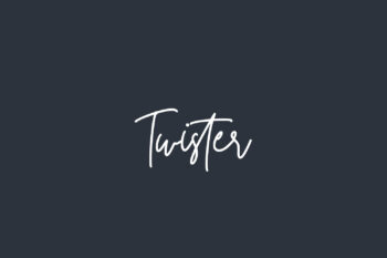 Twister Free Font