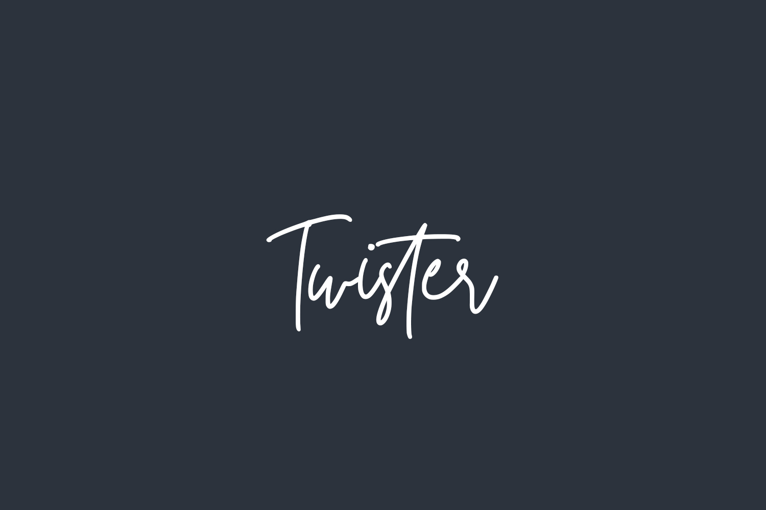 Twister Free Font