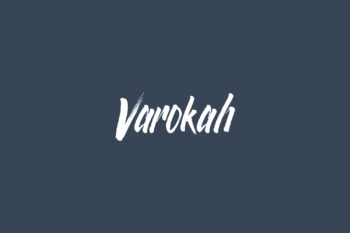 Varokah Free Font