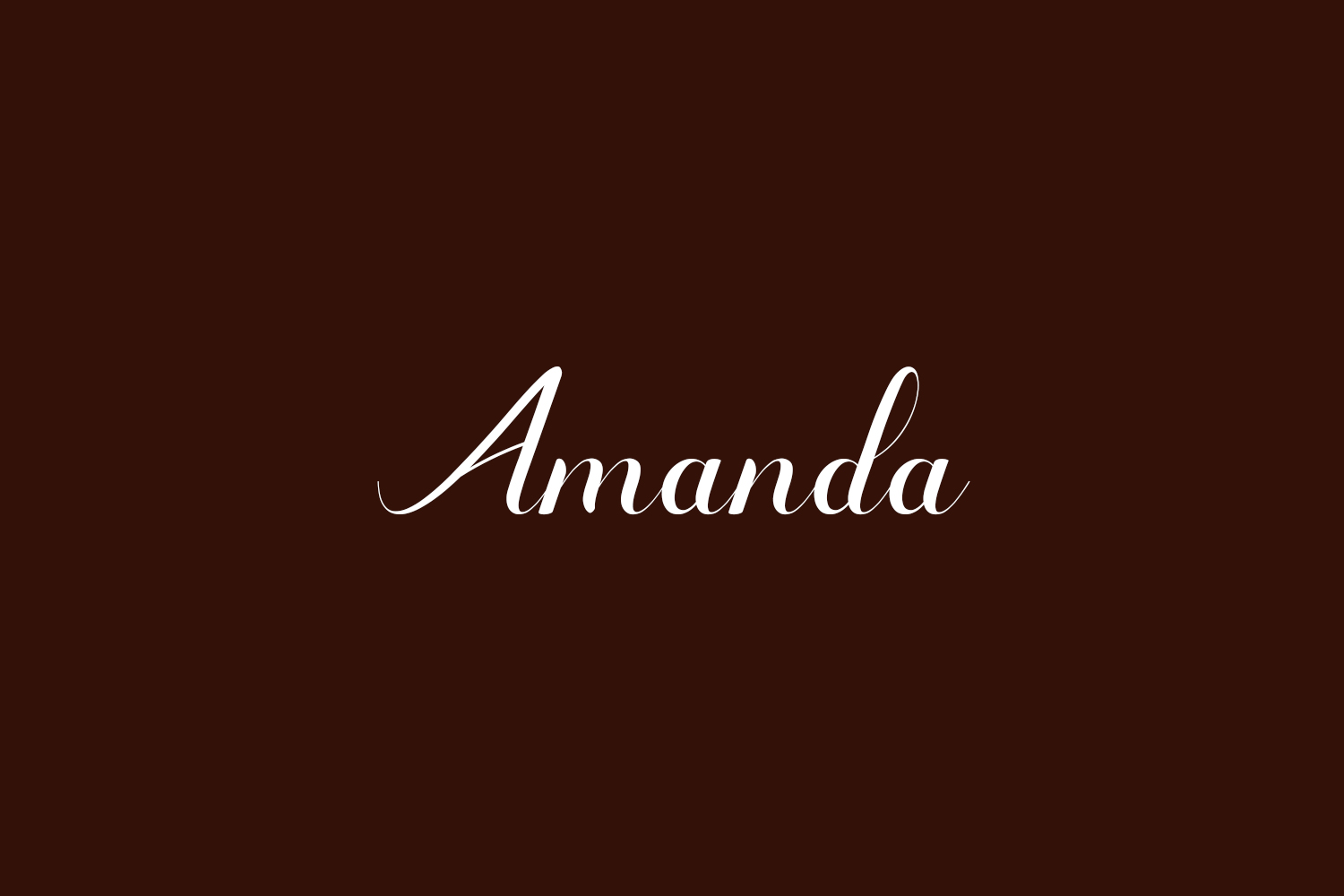 Amanda Free Font