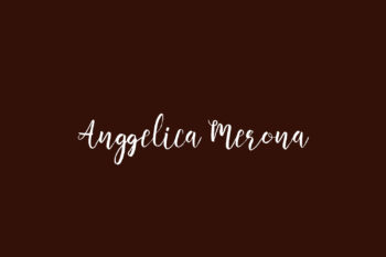 Anggelica Merona Free Font