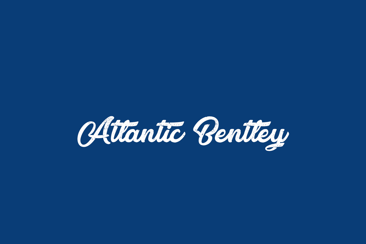 Atlantic Bentley Free Font