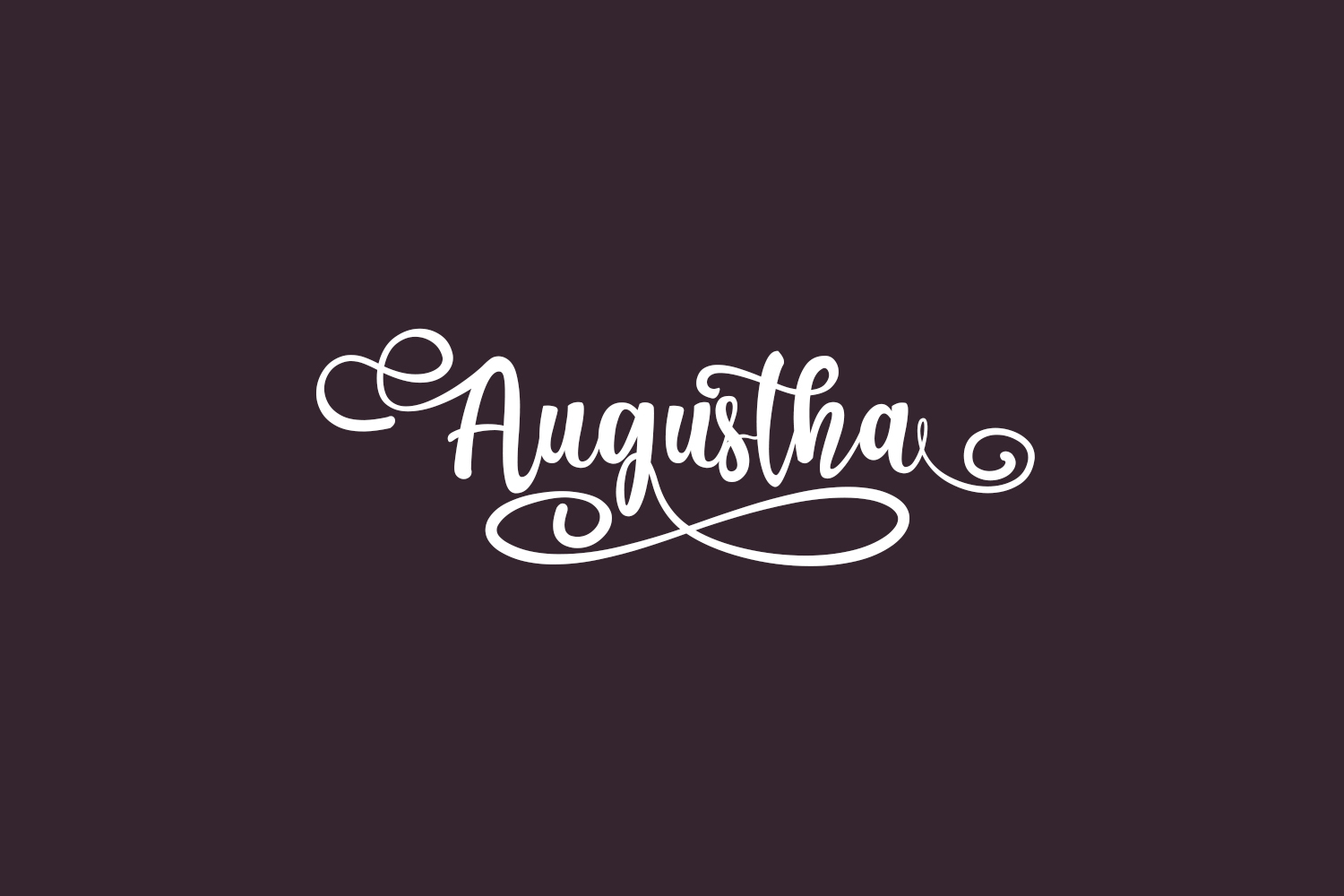 Augustha Free Font