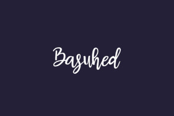 Basuhed Free Font