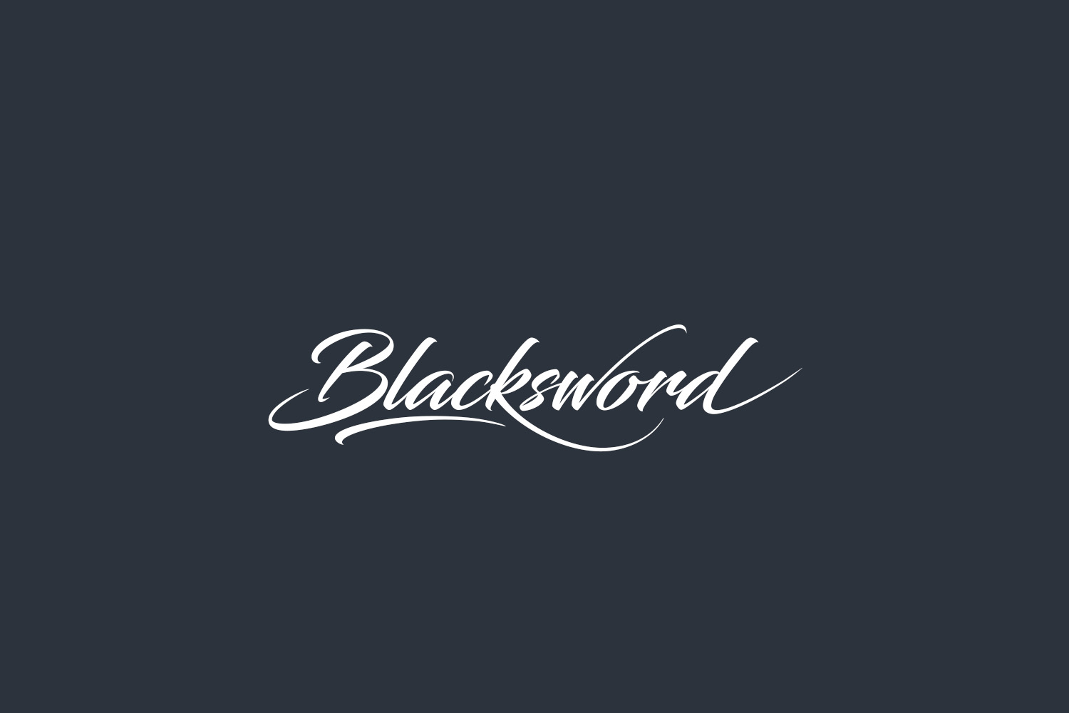 Blacksword Free Font