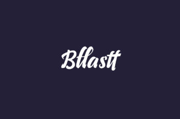 Bllastt Free Font