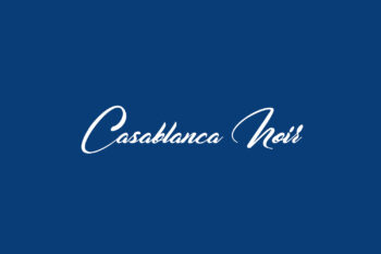 Casablanca Noir Free Font