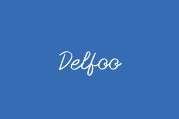 Delfoo Free Font