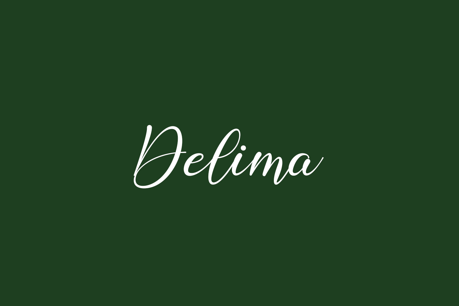 Delima Free Font