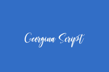 Georgina Script Free Font
