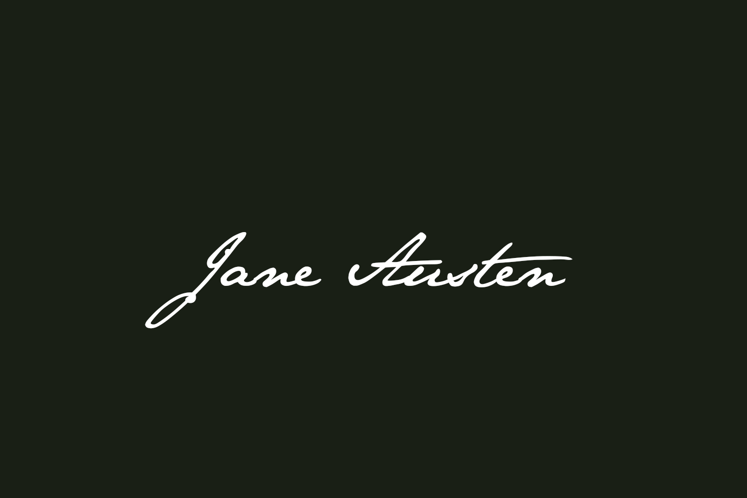 Jane Austen Free Font