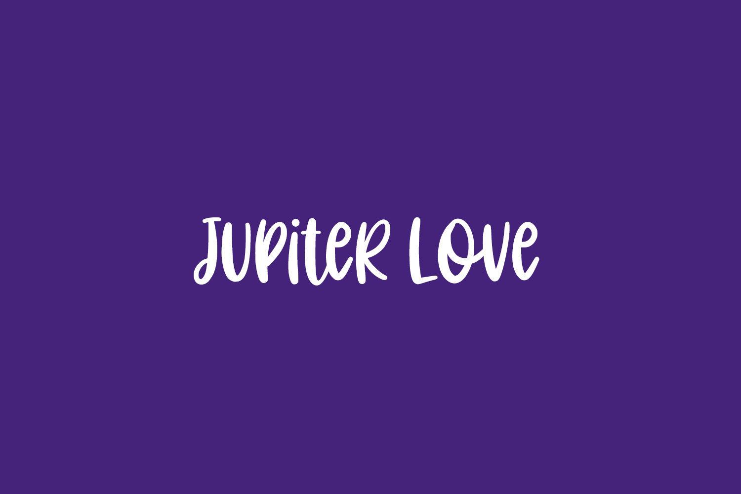 Jupiter Love Free Font