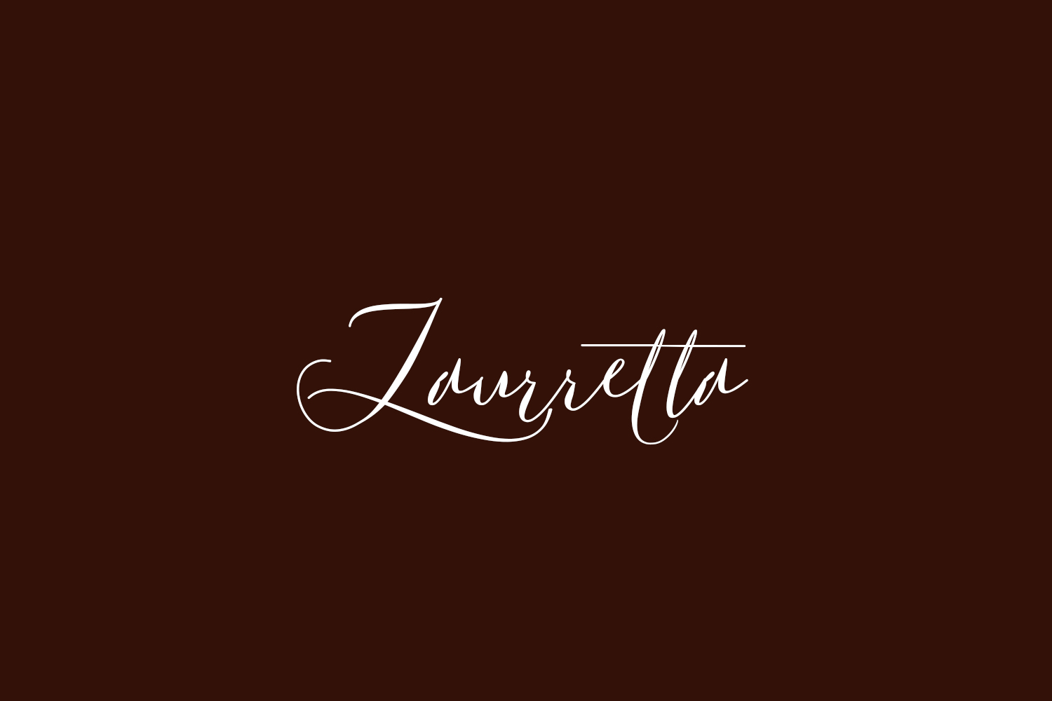 Laurretta Free Font