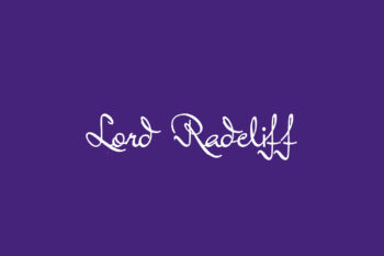 Lord Radcliff Free Font