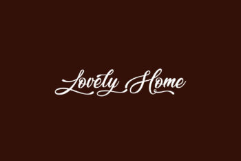 Lovely Home Free Font