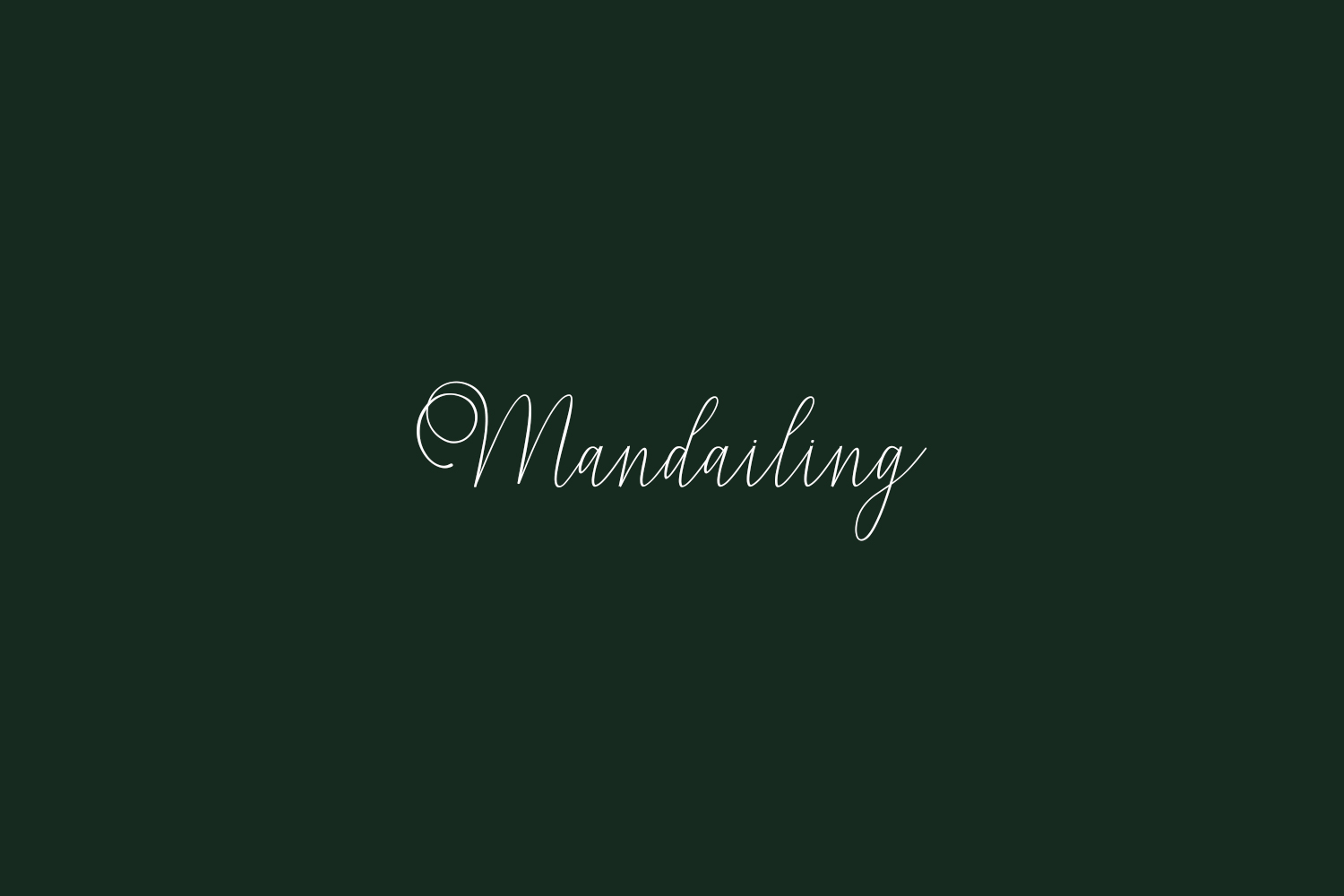Mandailing Free Font