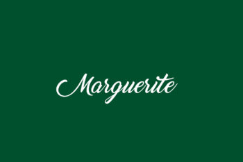 Marguerite Free Font