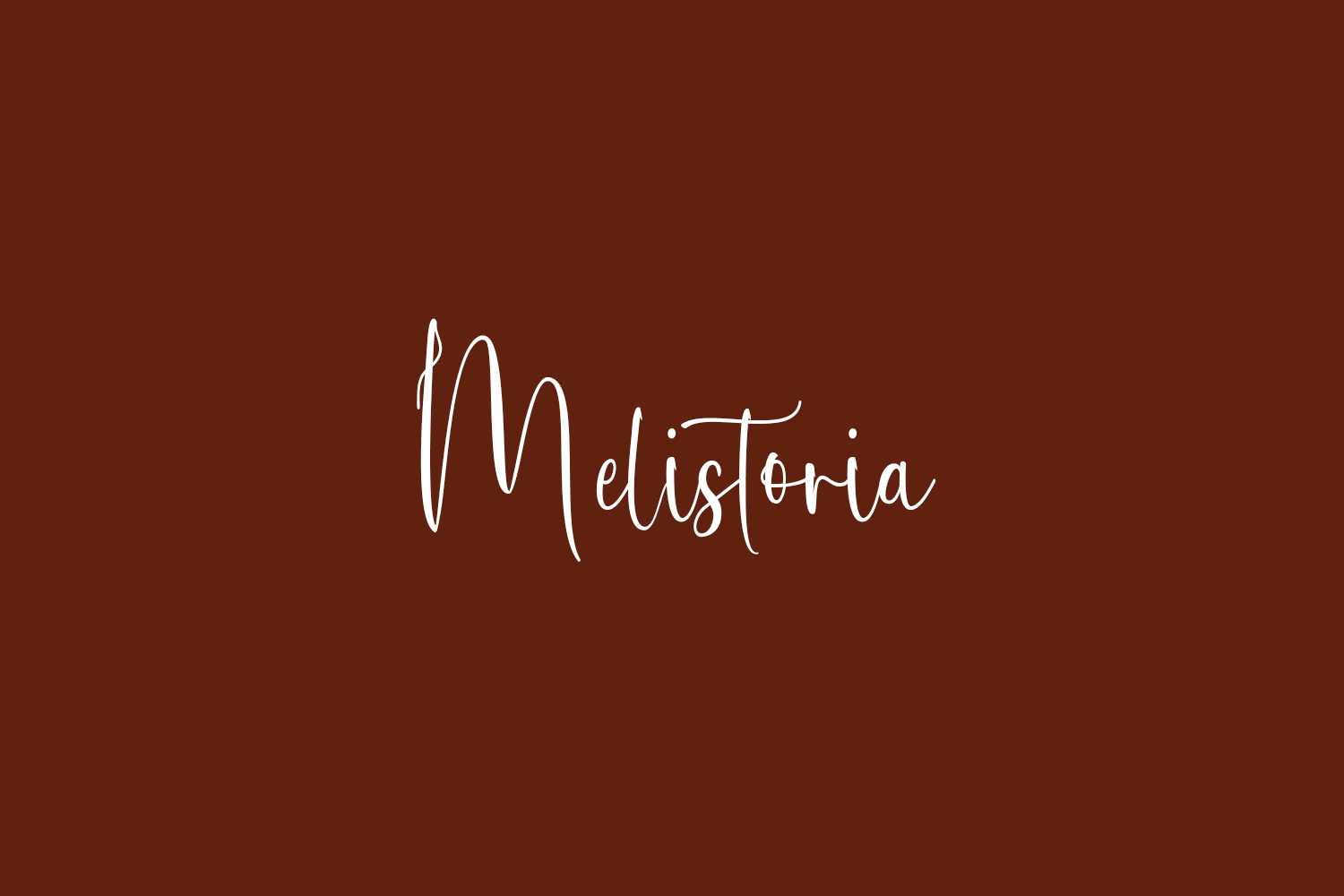 Melistoria Free Font