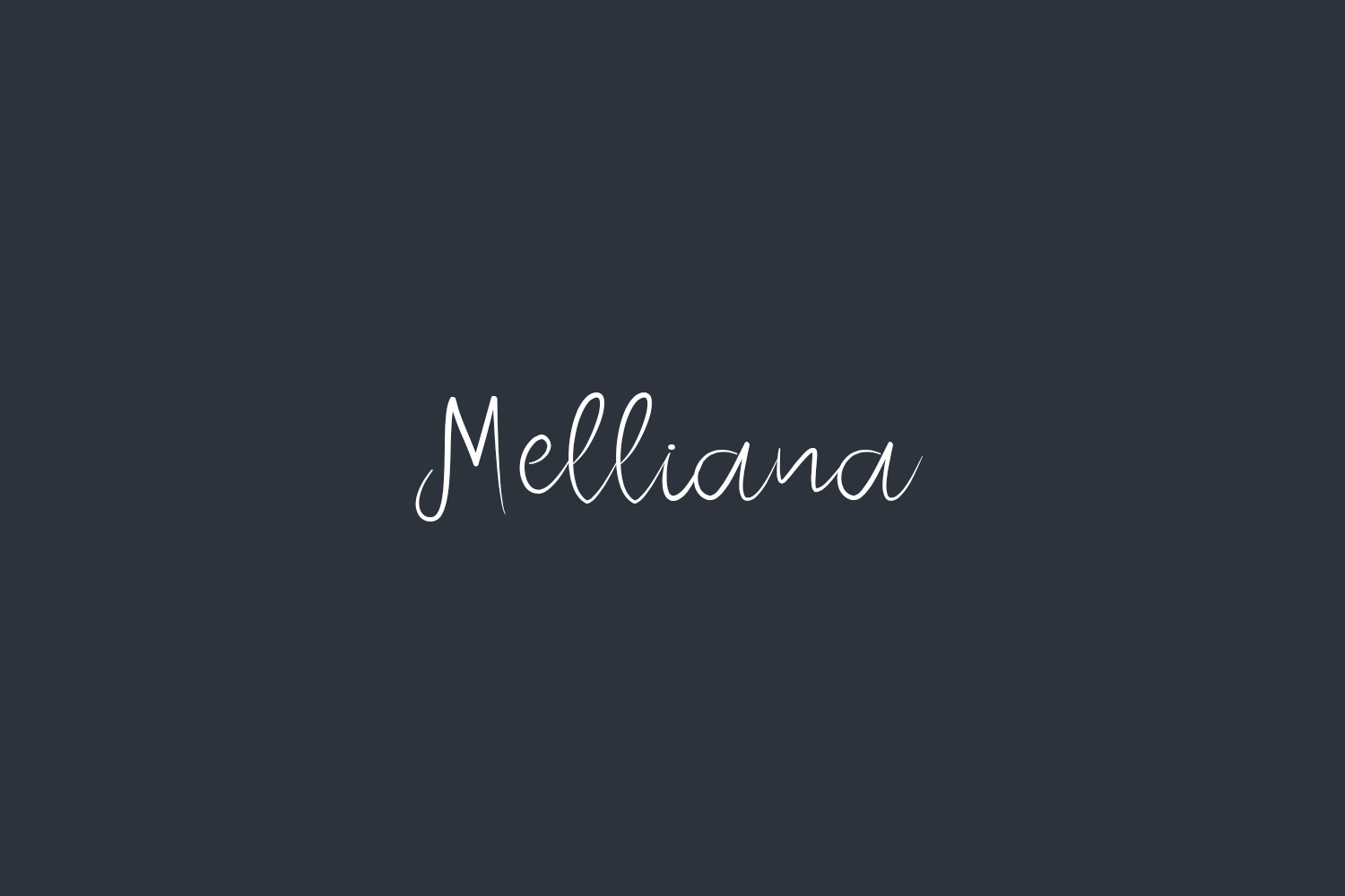 Melliana Free Font