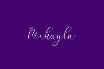 Mikayla Free Font